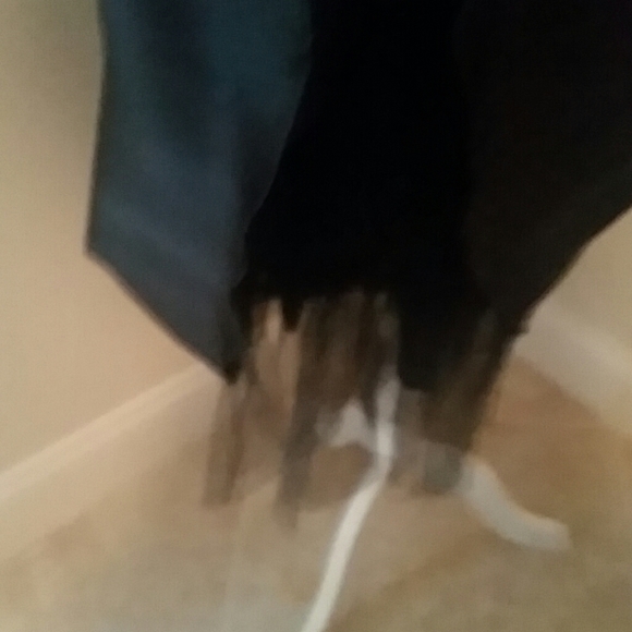 Laundry by shelli segal satiny black dress sz 4 - Picture 2 of 4